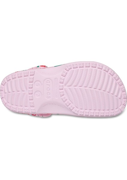 Kadın Classic Fresh Fruits Clog Terlik - Pembe