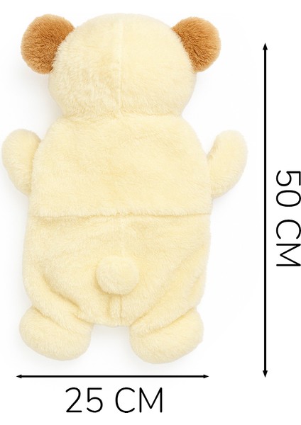 Legosh Köpek Figürlü Peluş Su Torbası Kılıfı Sevimli ve Yumuşak Kılıf modelleri