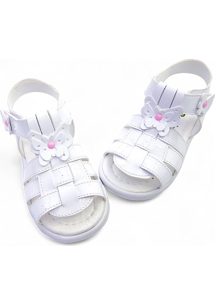 Ortopedik Kız Bebek Sandaleti Kelebek Serisi KLB2415 modelleri