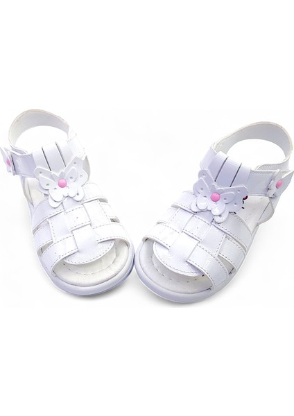 Ortopedik Kız Bebek Sandaleti Kelebek Serisi KLB2415