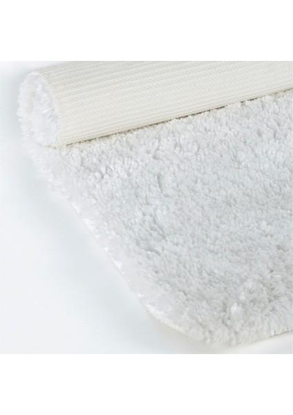 Doğal Kaymaz Taban Yıkanabilir Sheepline Beyaz 3’lü Banyo Halı Paspası 1 Adet 60X100 + 2 Adet 60X50 indirimleri