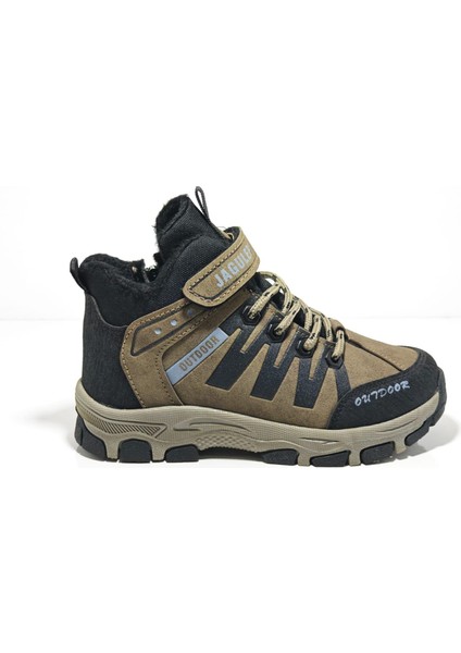 Jagulep Vizon-Siyah Kürklü Outdoor Çocuk Botu