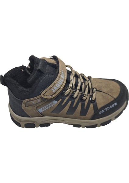 Jagulep Vizon-Siyah Kürklü Outdoor Çocuk Botu
