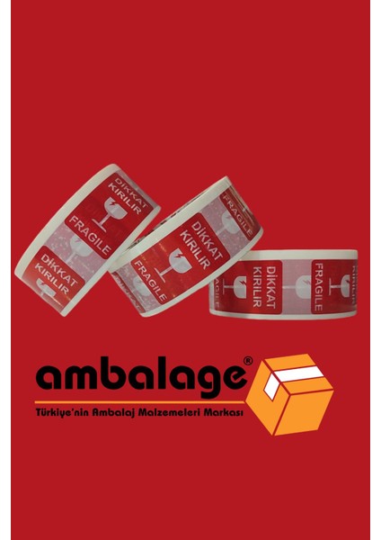 3 Adet Dikkat Kırılır Bandı Kırılır Etiketli Bant 45MM x 100M Koli Bant Hotmelt Koli Bandı modelleri