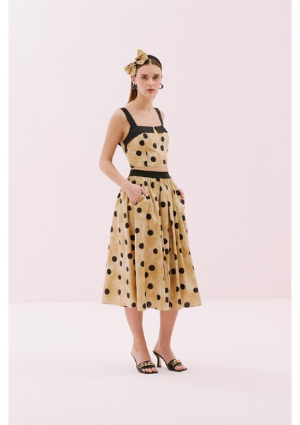 Puan Desenli Kalın Askılı Büstiyer Standart Renk Y2514012_089 modelleri