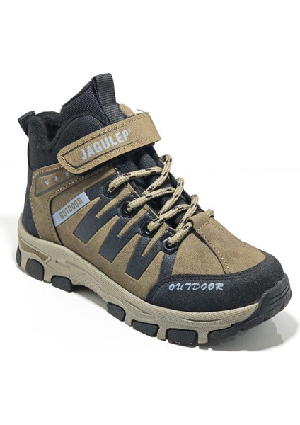 Jagulep Vizon-Siyah Kürklü Outdoor Çocuk Botu