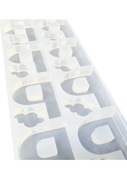 Epoksi Çoklu Silikon Kalıp P Harfi Anahtarlık Reçine Seri Döküm Kalıbı 4 cm 10 Lu fiyatları