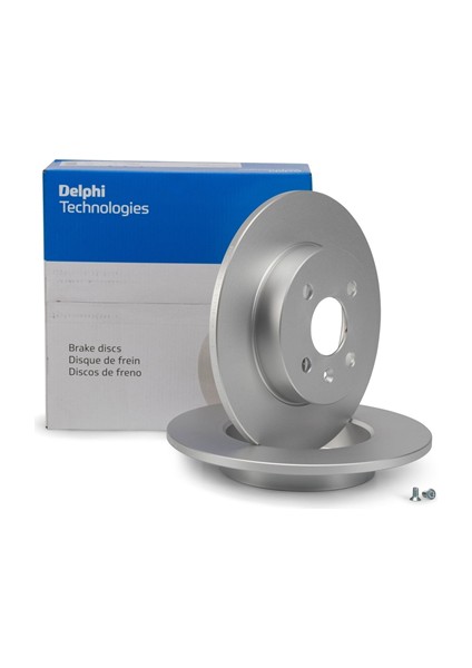 Opel Meriva A 4 Bijonlu Arka Fren Disk Takımı Delphi