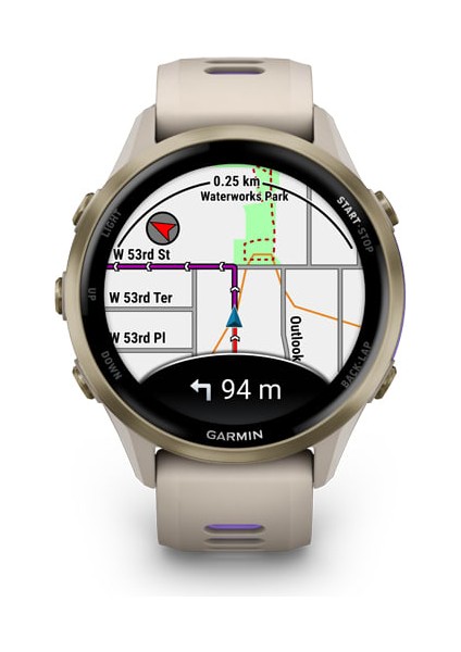 Forerunner 970 Soft Gold Titanyum | Gri