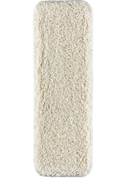 %100 Doğal Lateks Kaymaz Tabanlı Yıkanabilir 1 Adet Merdiven Halısı Soft Shaggy 27X67 cm / 1 Adet