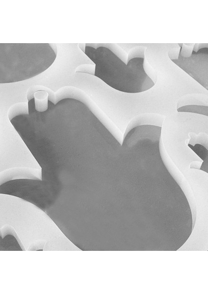 Epoksi Çoklu Silikon Kalıp Fatma Ana Eli Delikli Anahtarlık Kolye Çanta Süsü Kalıbı 10 Lu modelleri