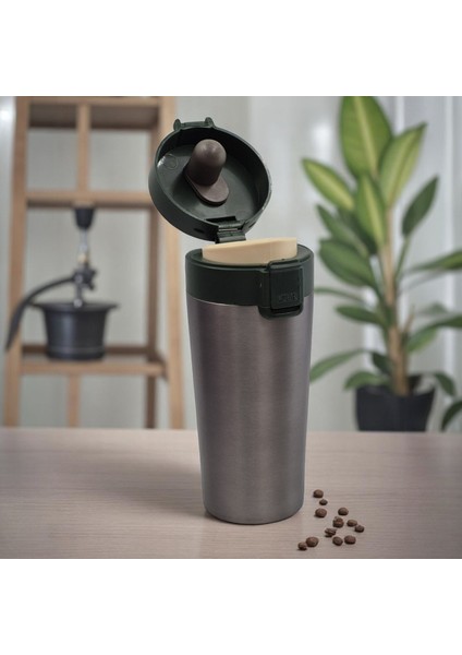 Paslanmaz 304 Çelik Mug 380 ml