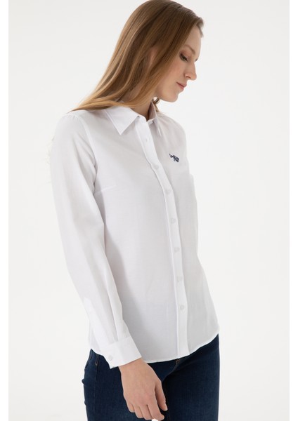 Kadın Beyaz Gömlek Basic 50288851-VR013 modelleri