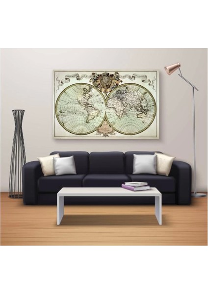 - Dekoratif Baskı Özel Tasarım Dikdödrtgen Kanvas Tablo 1976