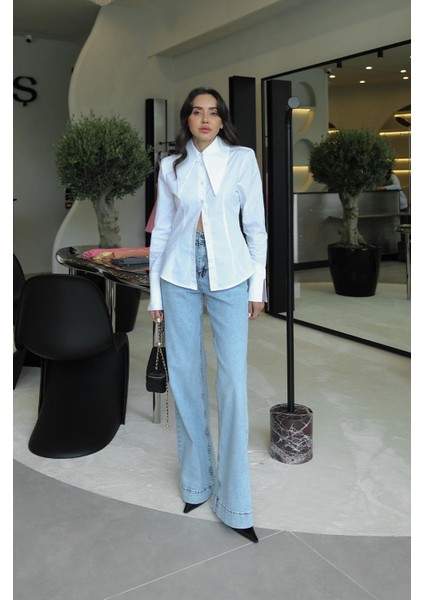 Açık Mavi Venedik Jean modelleri