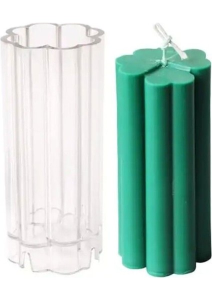 Polikarbon Mum Kalıbı Mika Sert Plastik Kalp Şekilli Büyük Boy fiyatları