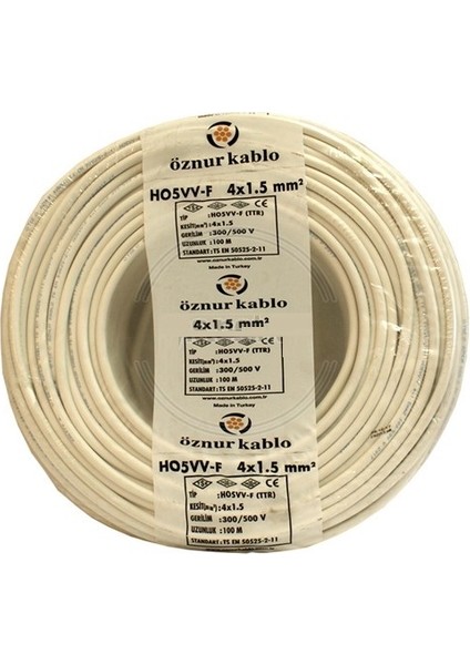 Öznur 4x1,5 Ttr 50 mt