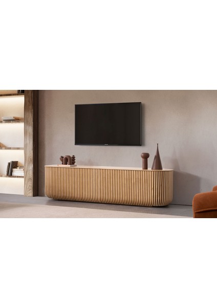 Netha Tv Sehpası - Meşe