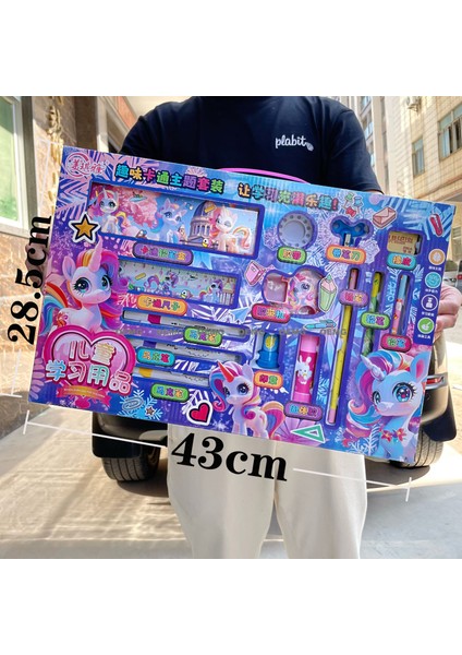 Yeni Çocuk Dıy Üç Boyutlu Sessiz Kitap Goo Kart Çıkartmaları Suluboya Boyama Seti El Kitabı Kız Oyuncakları Büyük Hediye Kutusu (Yurt Dışından)