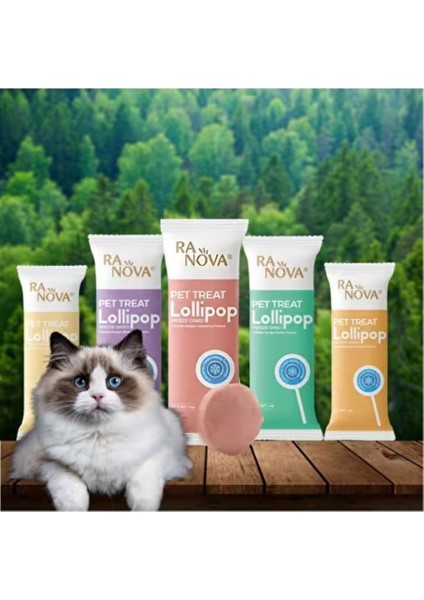 Ranova Kediler Için Karışık Lezeetli Lolilop 1.4 Gram 15 Li fiyatları