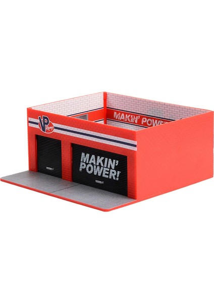 1:64 Mechanic's Corner Series 10 - Weekend Workshop - Vp Racing Fuels Garage Solid Pack