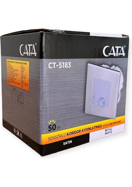 Cata Kolidor Lambası Sensörlü Günışığı CT-5183 fiyatları