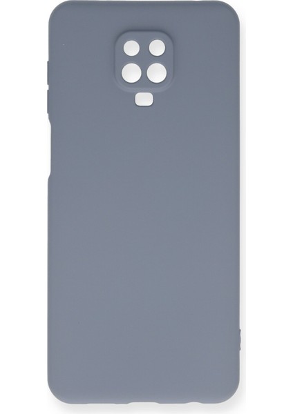 Xiaomi Redmi Note 9s Kılıf Nano Içi Kadife Silikon - Gri Bstmy