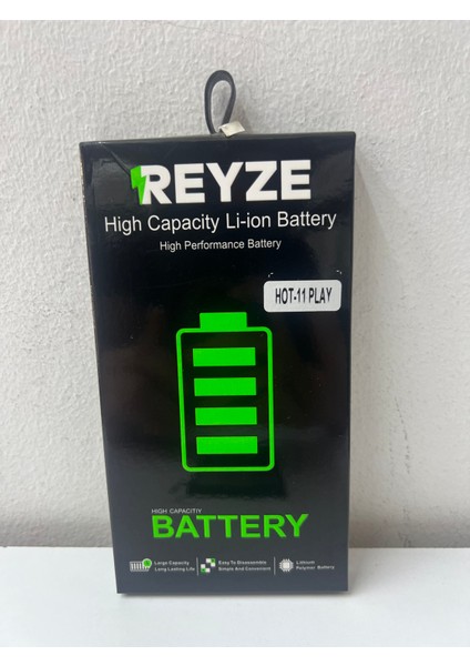Reyze Infinix HOT-11PLAY BL-58BX Batarya modelleri