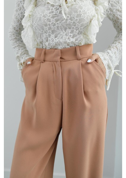 Somon Dökümlü Palazzo Pantolon indirimleri