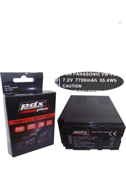 ,panasonic Vw-Vbg6 Video Camera Için Yedek Bataryası.