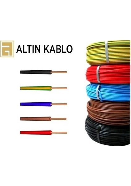 1,5 Nya Kablo Altın 1mt