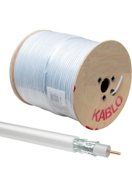 Tv Kablosu Rgu6 500M Makarada 1mt