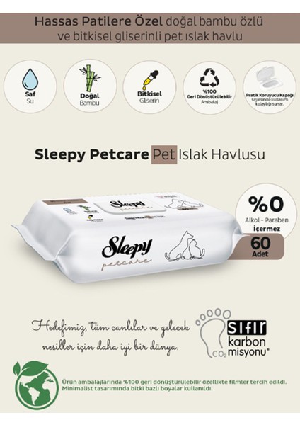 Petcare Bakım Seti ( 30'lu Pet Bakım Örtüsü + 60 Yaprak Islak Havlu + 500 ml Şampuan ) indirimleri