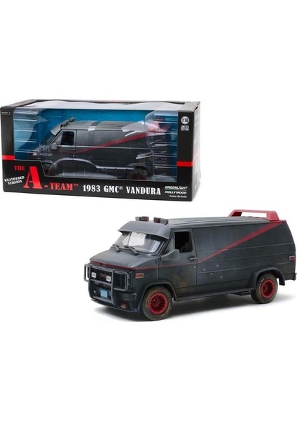 1:24 The A-Team (1983-87 Tv Series) - 1983 Gmc Vandura (Weathered Version With Bullet Holes)