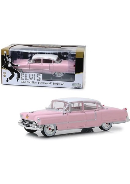 1/24 Elvis Presley (1935-77) - 1955 Cadillac Fleetwood Series 60 "pink Cadillac"