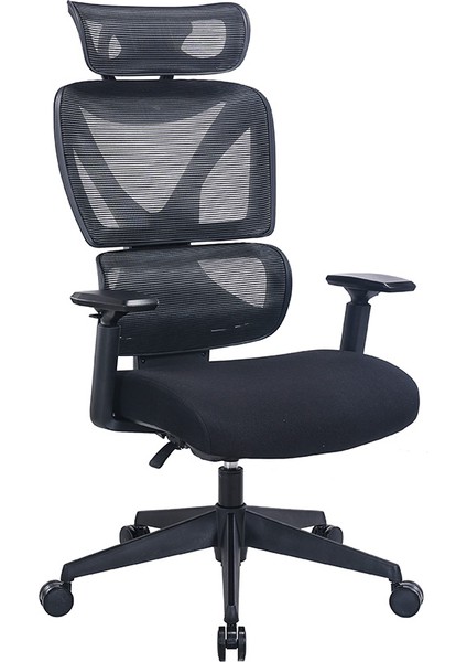 Unique-S Yönetici ve Çalışma Koltuğu-Siyah 74X117.5-127X65.5 cm