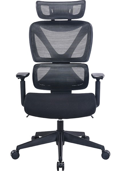 Unique-S Yönetici ve Çalışma Koltuğu-Siyah 74X117.5-127X65.5 cm