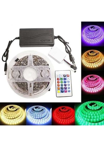 LED Seti Rgb Kumanda Modüllü 3 Çipli