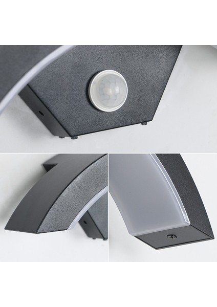 Ledmaks 24W Yarım Ay LED Aplik Sensörlü modelleri