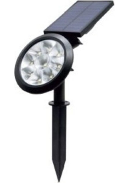 18W Gün Işığı Sarı Işık Solar Çim Armatürü CT-7320