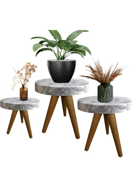 Ahşap Sehpa Ayağı 9’lu Set – Koyu Meşe Konik Ayak 38-41-44 cm Aparat ve Vidalar Dahil Mobilya Ayak Seti