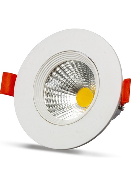 Noas 5W Cob LED Spot Toros Beyaz Kasa Beyaz 10ADET