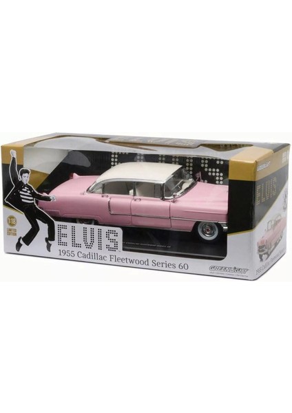 1/18 Elvis Presley (1935-77) - 1955 Cadillac Fleetwood Series 60 "pink Cadillac"