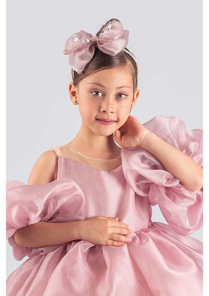 Kız Çocuk Abiye Elbise Prenses Model Kabarık modelleri