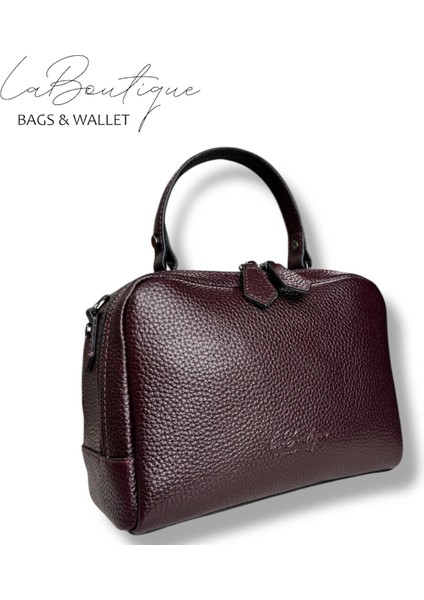 Deri Lb Çanta D-2500 Bordo