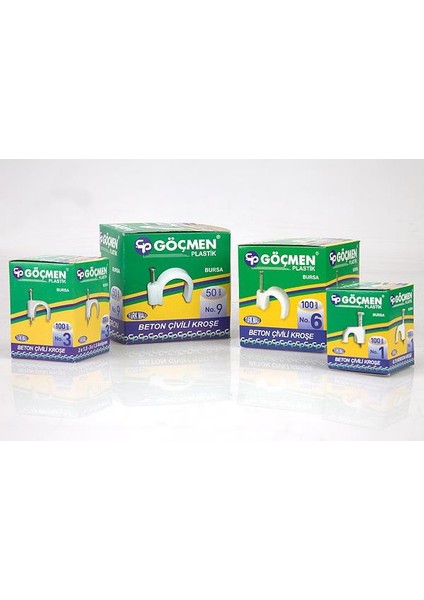 3 No Kablo Kroşesi 100ADET fiyatları