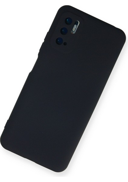 Xiaomi Poco M3 Pro Kılıf Nano Içi Kadife Silikon - Lacivert Bstmy