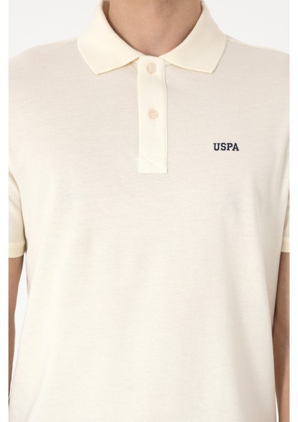 Erkek Krem Tişört Basic 50306007-VR071