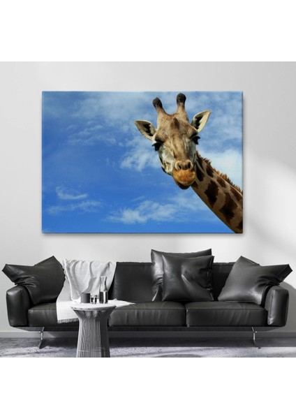 - Zürafa Dekoratif Kanvas Tablo 1116