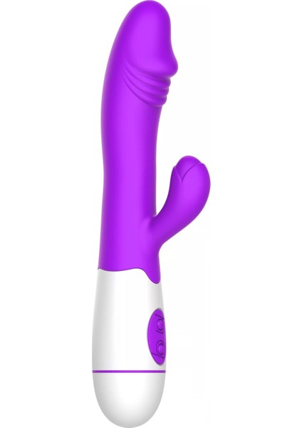 Lolita Shop Yumuşak Esnek Silikon Dokuda 30 Farklı Güçlü Titreşimli Klitoris Uyarıcılı Orgazm Teknoloji Vibratör